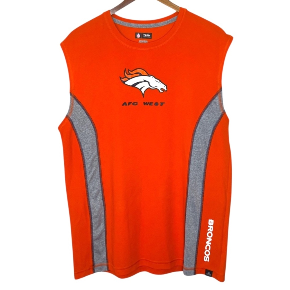 NFL Team Apparel 2013 AFC West Denver Broncos Sleeveless Sports Jersey L